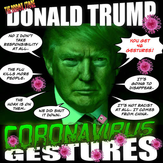 Donald Trump Gestures Coronavirus Edition