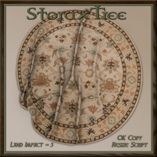 Area Round Rug A28