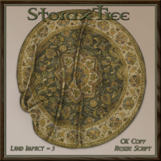 Area Round Rug A26