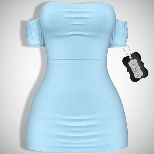 ChicModa // Mirabelle Dress // BABY BLUE