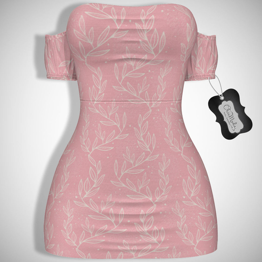ChicModa // Mirabelle Dress // PINK FLORAL