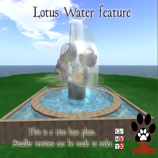 IBK "Lotus" Water Feature