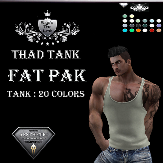 :STLF: THAD AESTHETIC TANK TOP  