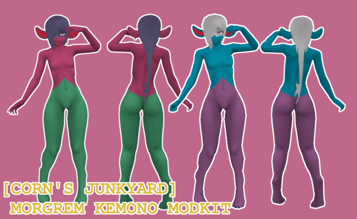 [CORN'S JUNKYARD] MISCHIEVOUS GREMLIN KEMONO MOD PACK