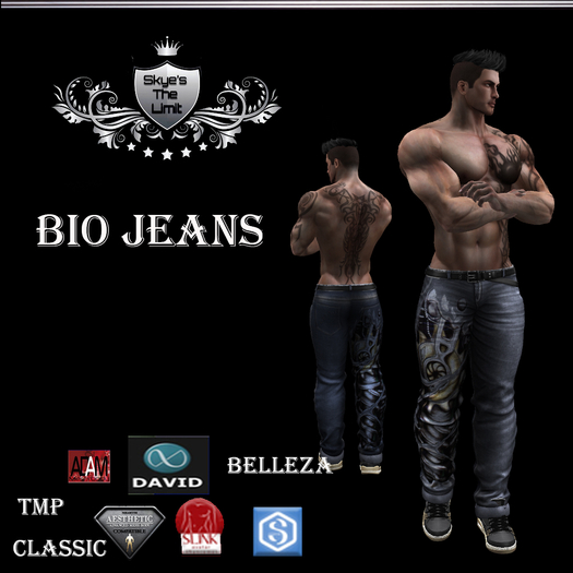 Mens jean bio