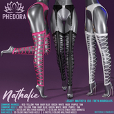 Phedora ~ Nathalie Heels ~ Legacy PACK Pastels {rez me}RARE
