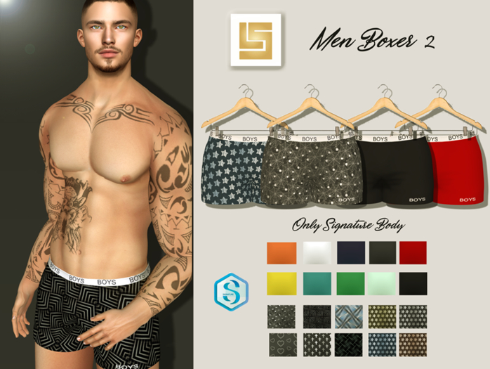 [LS]  MEN BOXER  2