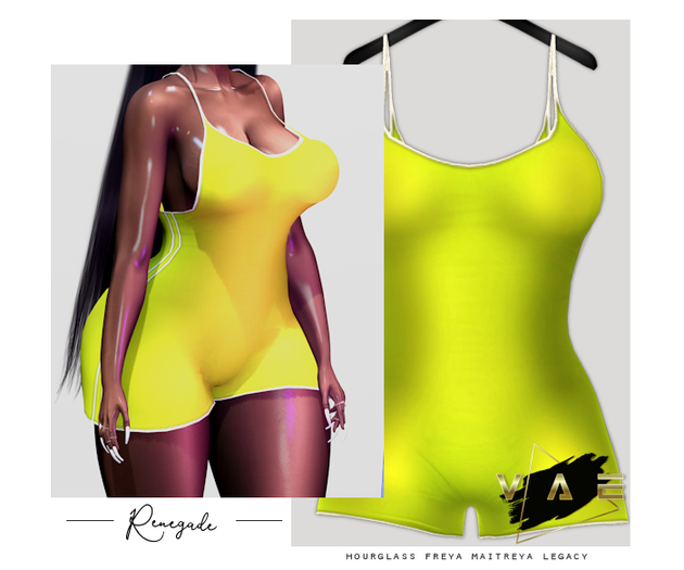 Vague. Renegade Romper Neon
