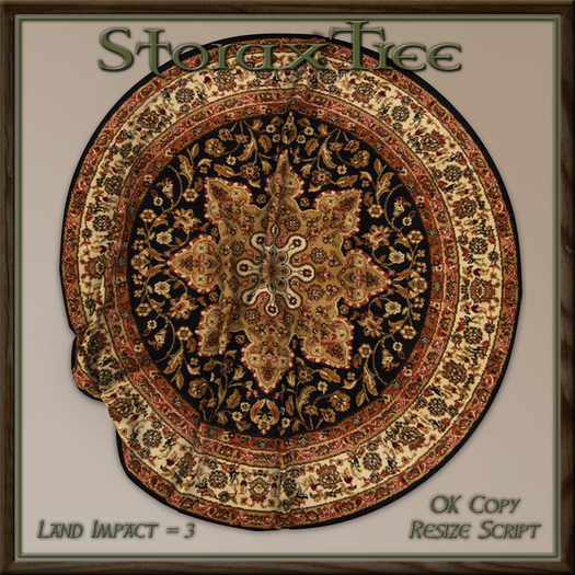 Area Round Rug A10