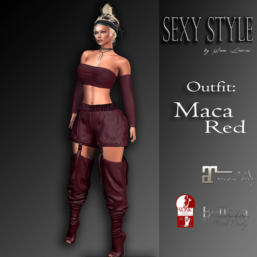 *Sexy Style* MACA Red