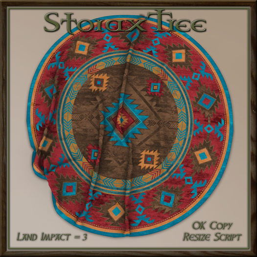 Area Round Rug A4