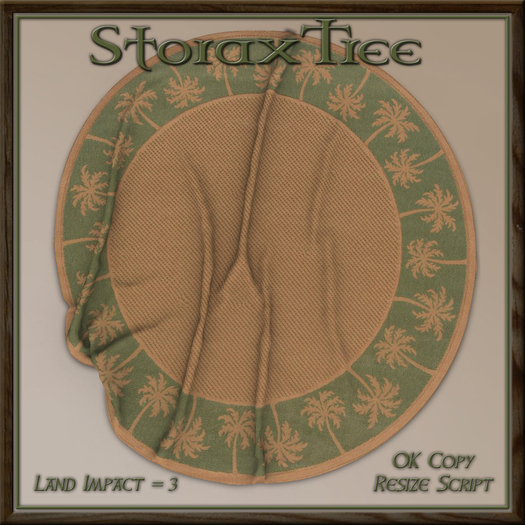 Area Round Rug A3