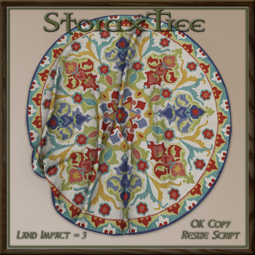 Area Round Rug A1