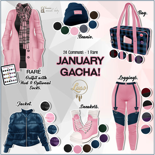 Luas January Jacket Navy