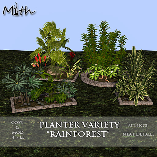 Myth - Planter Variety - Rainforest