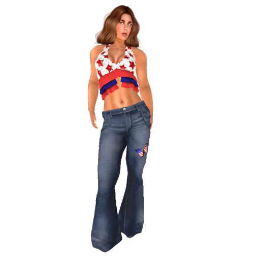 MG Designs - American Amanda - Red