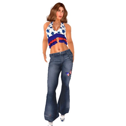 MG Designs - American Amanda - Blue