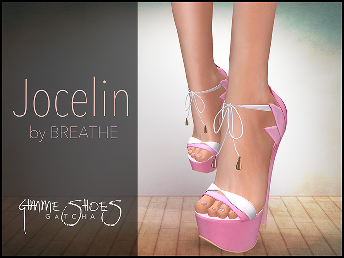 [BREATHE]-Jocelin Heels-ROSE PINK-M.Lara