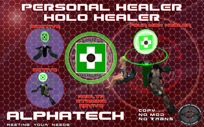 AlphaTech Personal Healer (Holo Healer) + CCS Enhanced