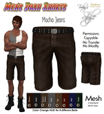 Men’s Dash Shorts - Mocha Jean