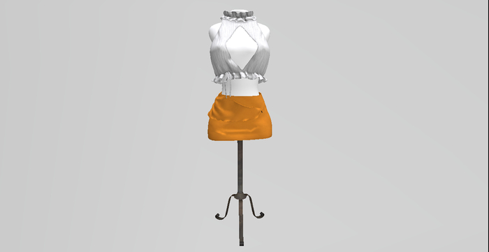 [Nandi Style] - Bag Set Bruna - Yellow-White -.