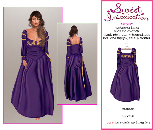 ::Sweet Intoxication:: Marian - Purple/Gold