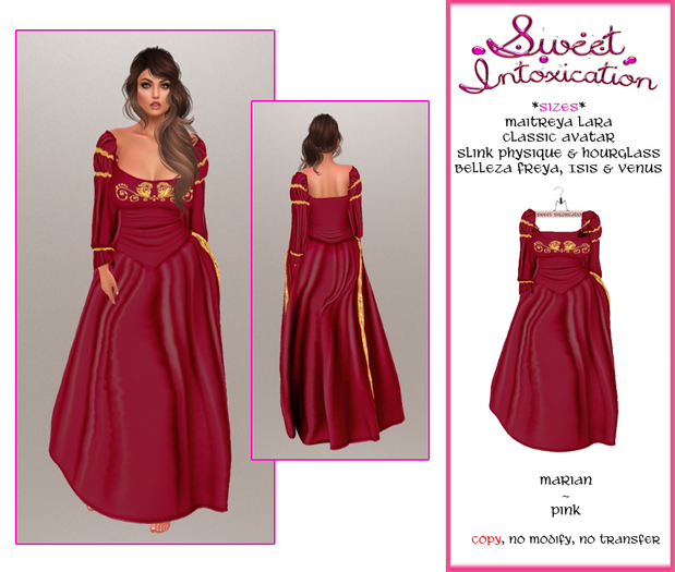 ::Sweet Intoxication:: Marian - Pink/Gold