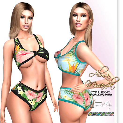 .: AlmaMiranda :. Salt Water Short & Top