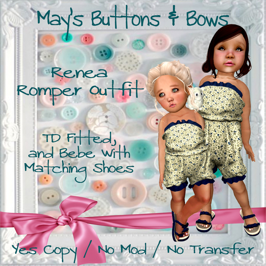 MBB * Renea Romper Outfit (TDFitted&Bebe)