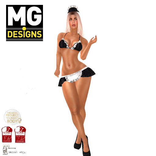 MG Designs - Right Away Sir Maid Uniform