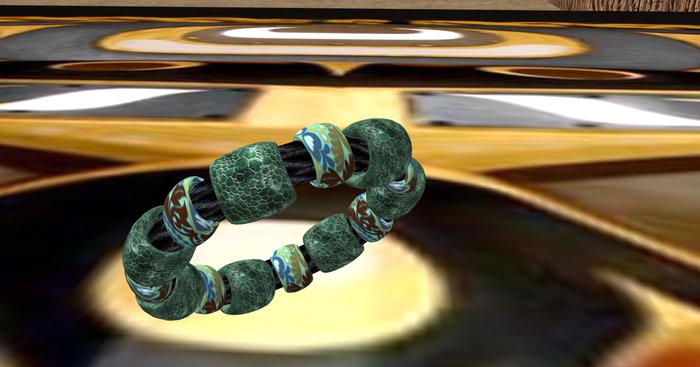 Bracelet Green/black