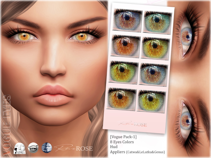 Reve Rose - Vogue Eyes-1 *LeLutka*