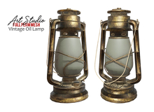 Art Studio.FULL PERM \\ Vintage Oil Lamp