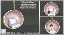 *CC* Kids Bubble Chair   [boxed]