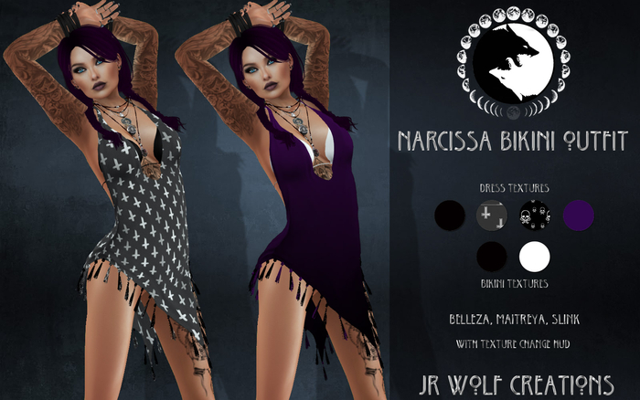 Narcissa Bikini Outfit ADD ME (JR Wolf Creations)