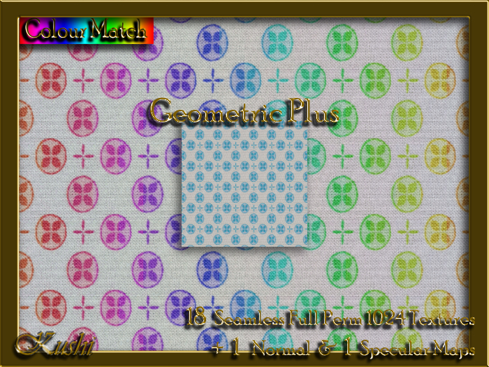 Geometric Plus Textures