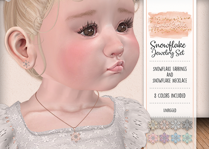 {Lula Belle} Snowflake Jewelry Set {Boxed}