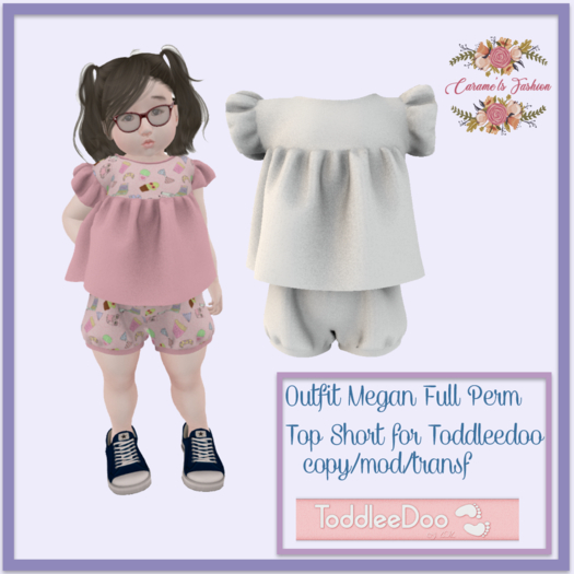 cf OUtfit Megan toddleedoo full perm