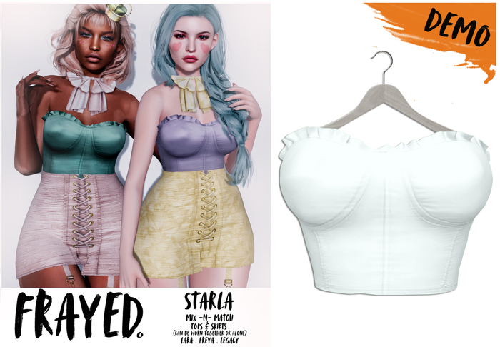 Frayed - Starla Top - Demo