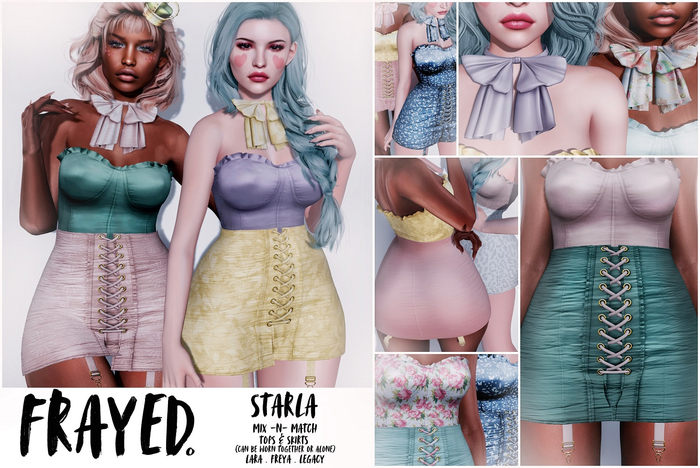 Frayed - Starla Top - Fatpack