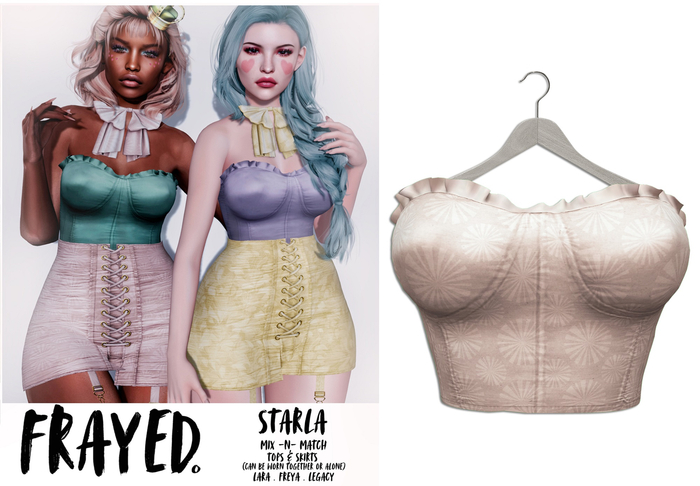 Frayed - Starla Top - Beams