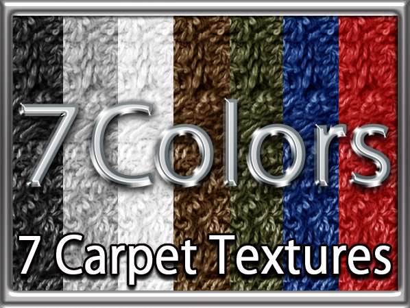 Zoy Texture [ Carpet Texture ] Seamless - 7 Colors