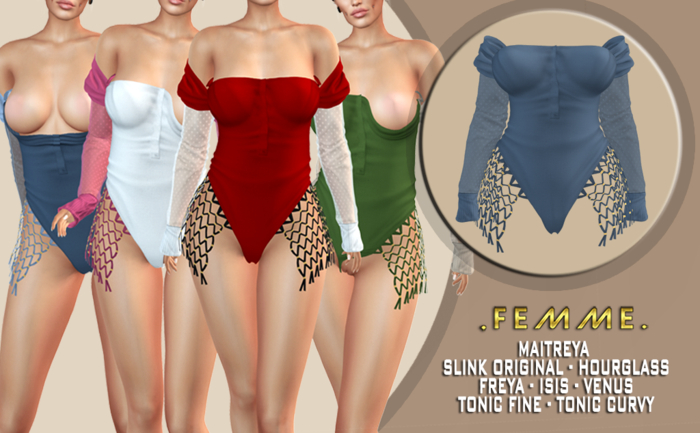 [FM] UNDRESS ME 90 BLUE 