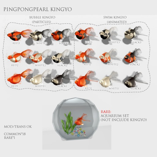 *N*PingPongPearl kingyo waterweed Rare