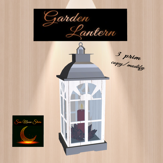 Garden Lantern No 3