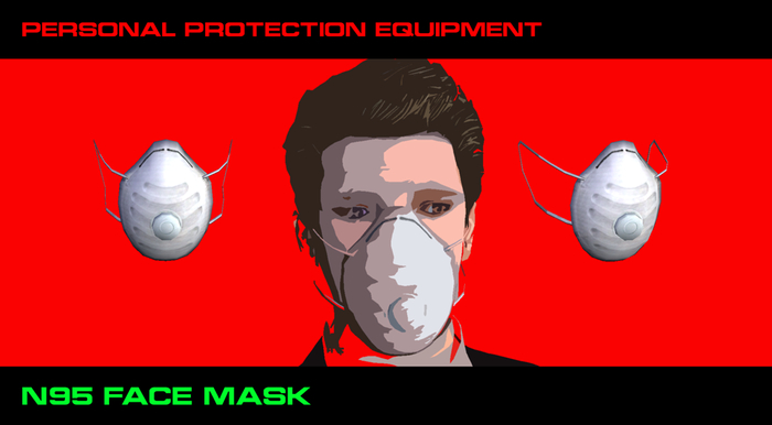 N95 FACE MASK  - PPE -  BOX