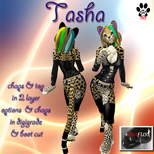 IBK4EvaFur"Tasha"[lace insert chaps]