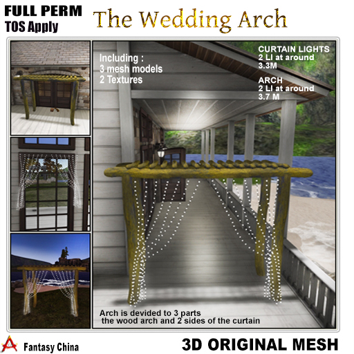 FULL PERM The Wedding Arch 