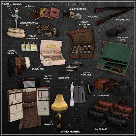 -David Heather-Jewelry Armoire RARE