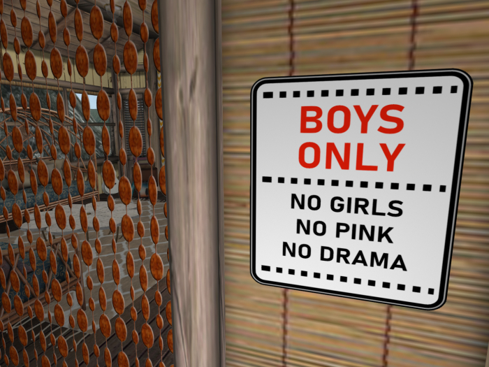 Happy Sign: Boys Only
